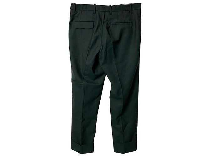Pantalones Marni Slim Fit de lana verde - vista 2
