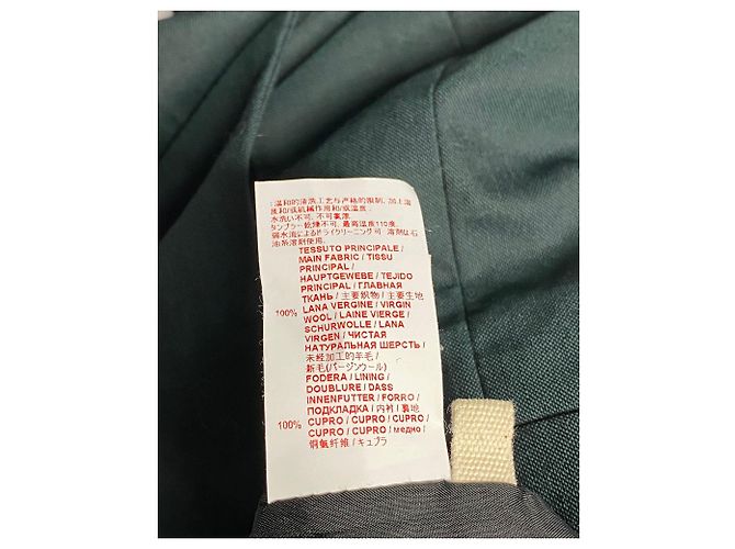 Pantalones Marni Slim Fit de lana verde - vista 7