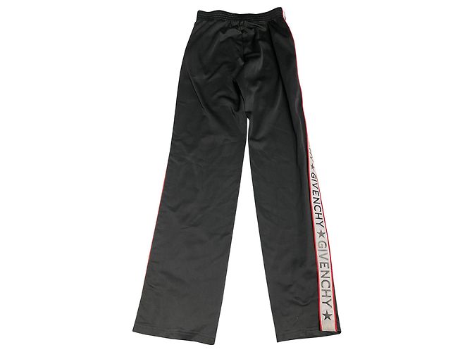 Givenchy Trainingshose mit Logoband aus schwarzem Polyester - Ansicht 4