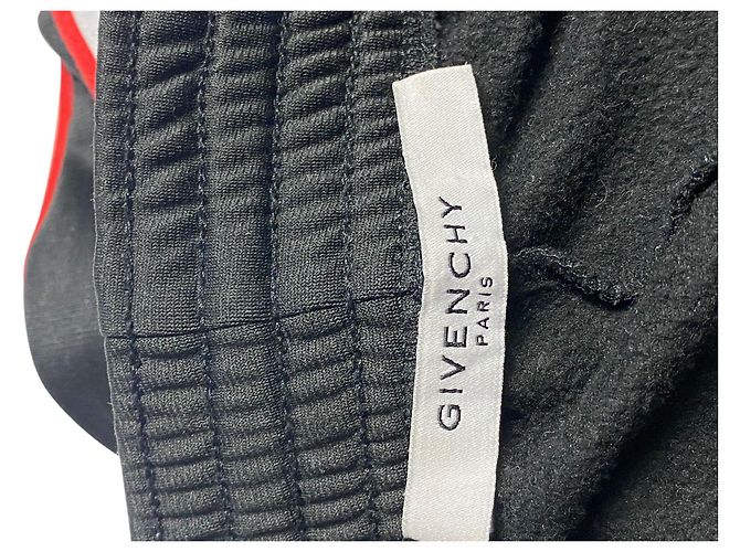 Givenchy Trainingshose mit Logoband aus schwarzem Polyester - Ansicht 7