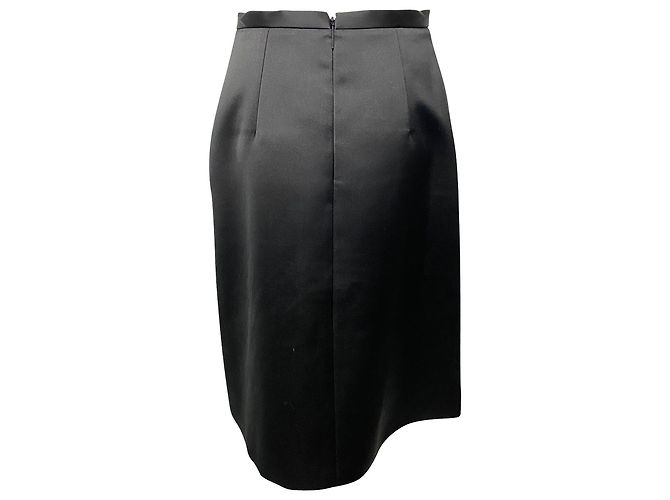 FALDA ACORTADA Christopher Kane en Poliéster Negro - vista 2