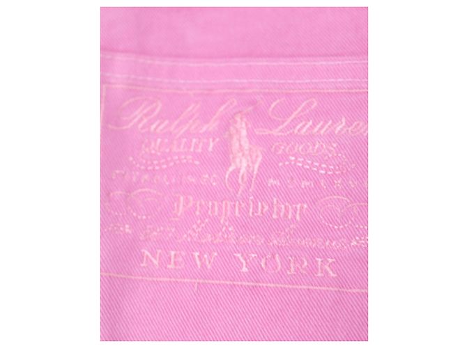 Vaqueros de pernera ancha de algodón rosa de Ralph Lauren - vista 3