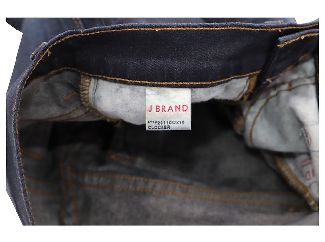 Vaqueros pitillo Maria de J Brand en algodón azul oscuro - vista 5