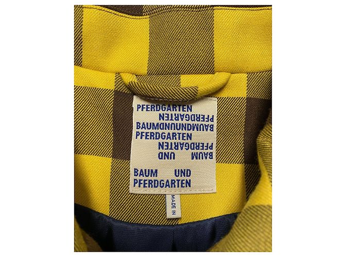 Baum und Pferdgarten Bethany Jacke aus gelbem Polyester - Ansicht 7