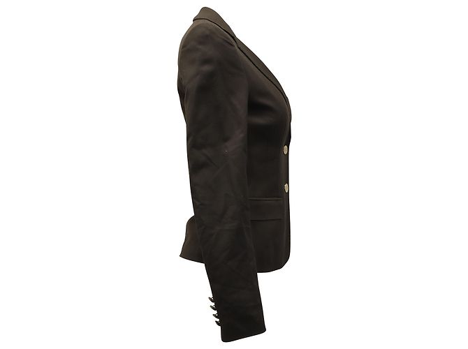 Dolce & Gabbana Abito Blazer Dolce e Gabbana in Seta Nera Nero - vista 3