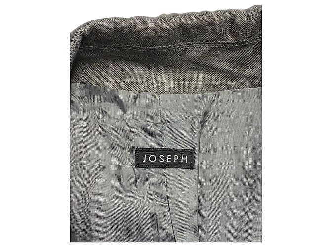 Joseph Anzughose aus grauem Leinen - Ansicht 8