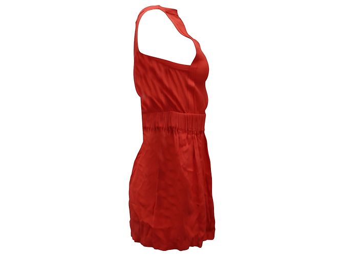 VESTIDO MINI Iro Viscosa Coral - vista 2