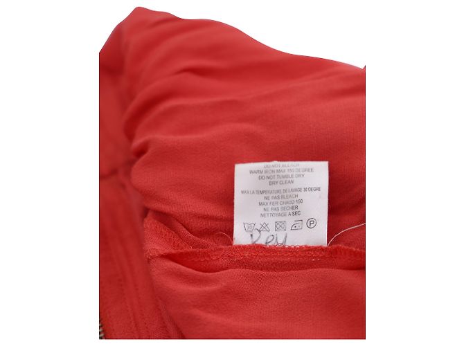 VESTIDO MINI Iro Viscosa Coral - vista 6