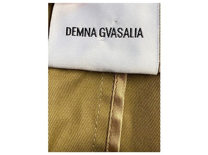 Vêtements Falda asimétrica con cinturón de Vetements en algodón marrón Castaño - vista 5