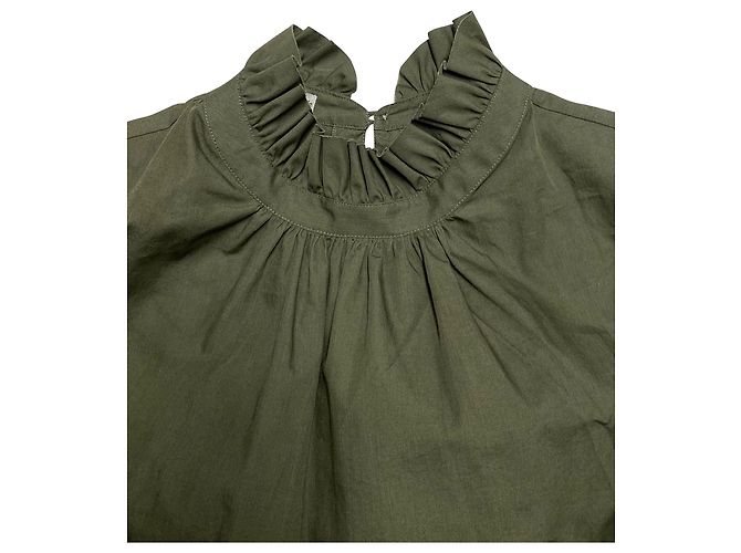 Autre Marque Blusa Officine Generale de algodón verde oliva - vista 5