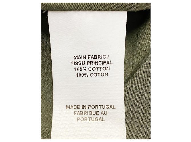Autre Marque Blusa Officine Generale de algodón verde oliva - vista 7