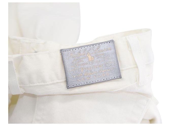 Pantalones de pernera ancha en algodón blanco de Ralph Lauren - vista 5