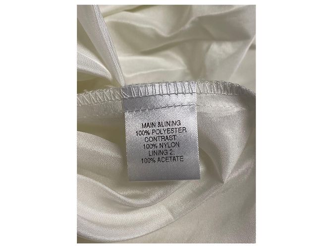 Autre Marque Alex Perry Spitzenkleid mit Schulterpolstern aus gelbem Polyester - Ansicht 10