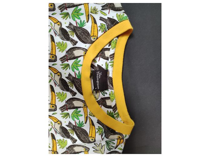 Autre Marque T-shirt Jim Thompson in cotone ed elastan Multicolore - vista 4