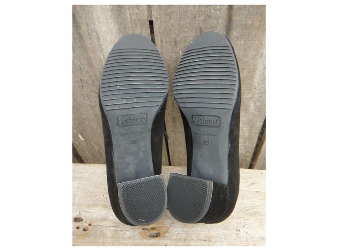 Autre Marque Décolleté Baby D'Chicas Suede Nero 35 - vista 5