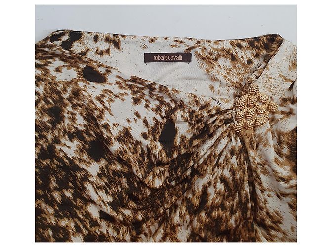 Abito Roberto Cavalli Multicolore in Viscosa - vista 6
