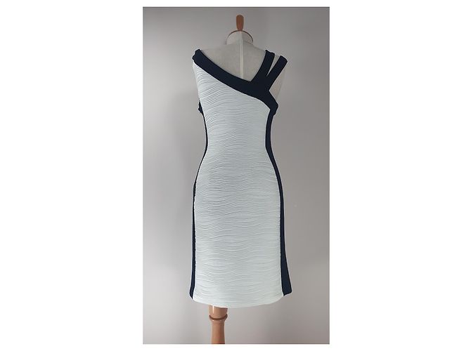 Joseph Ribkoff Kleid Schwarz Weiß - Ansicht 4