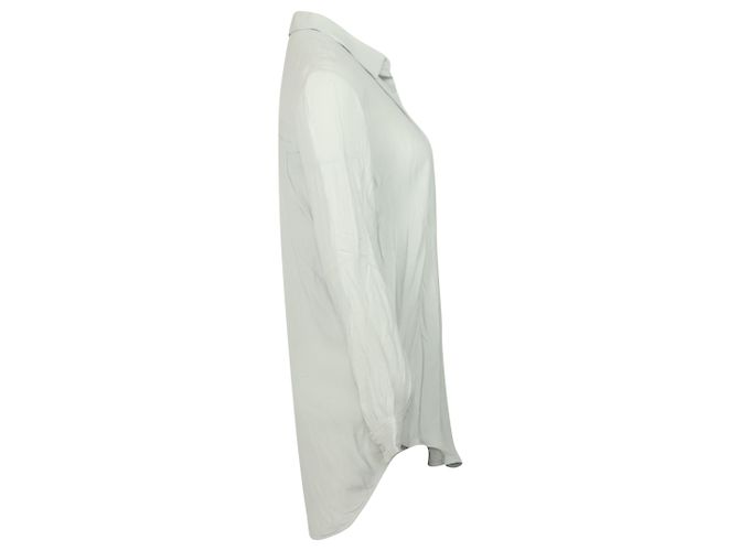 Camicia IRO Button Down in Rayon Bianco - vista 3