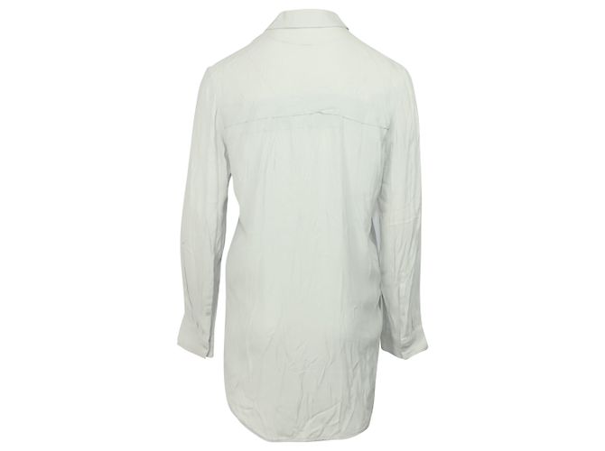 Camicia IRO Button Down in Rayon Bianco - vista 4