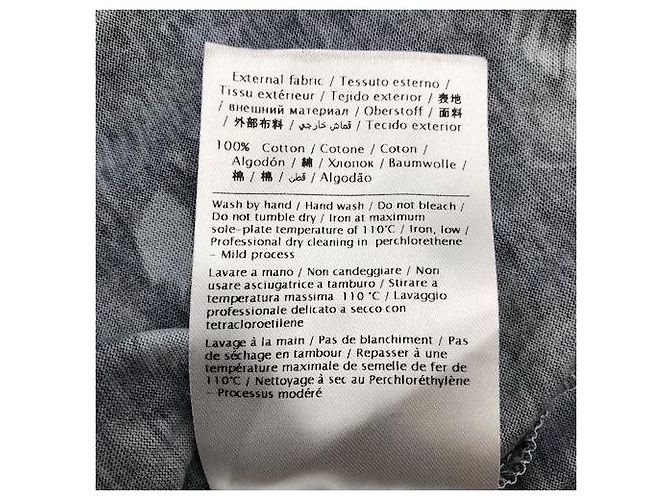 Camiseta Valentino de algodón azul con mariposas - vista 4