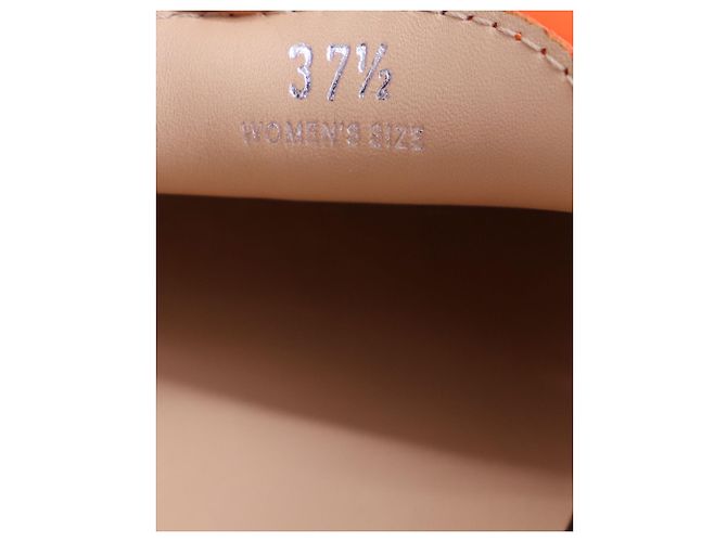 Tod's Mocassino Tods Gommino in Pelle Arancio - vista 6