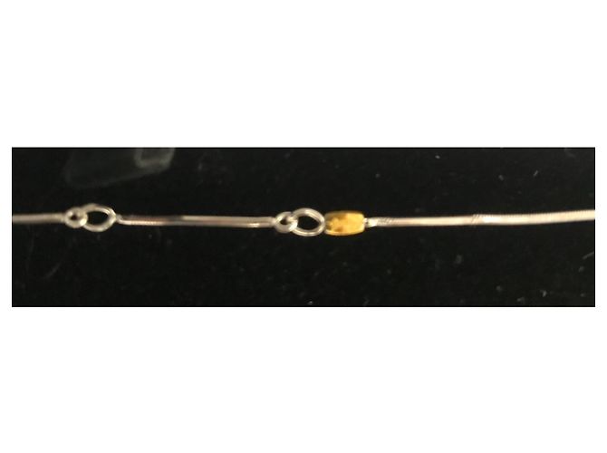 Autre Marque Collana Recarlo con Pendente Cuore di Ametista e Diamanti Oro Bianco - vista 4