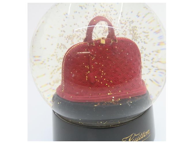 LOUIS VUITTON Snow Globe Alma Clear LV Auth nh453 - vista 6