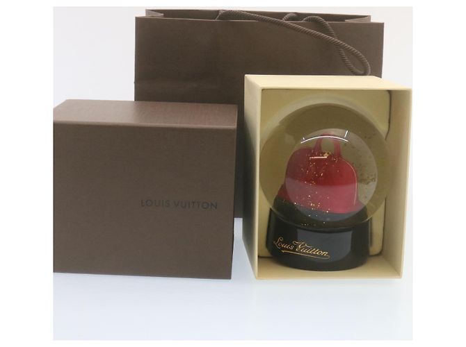 LOUIS VUITTON Snow Globe Alma Clear LV Auth nh453 - vista 8