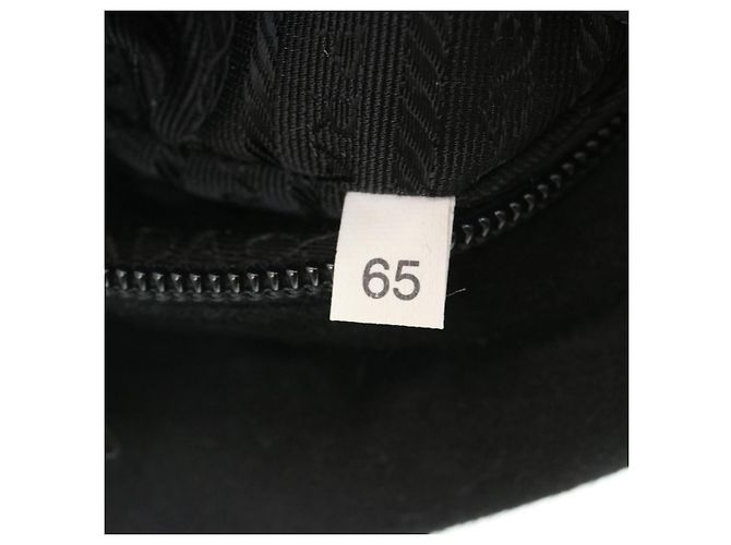 PRADA Borsa A Tracolla lana Nero Auth ar6676 - vista 11