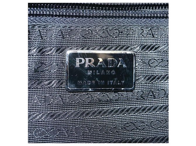 PRADA Borsa A Tracolla lana Nero Auth ar6676 - vista 9