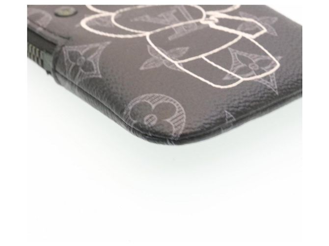 LOUIS VUITTON Vivienne Zip Pouch Pop-up store solo Nero M62895 LV Auth lc054 - vista 14