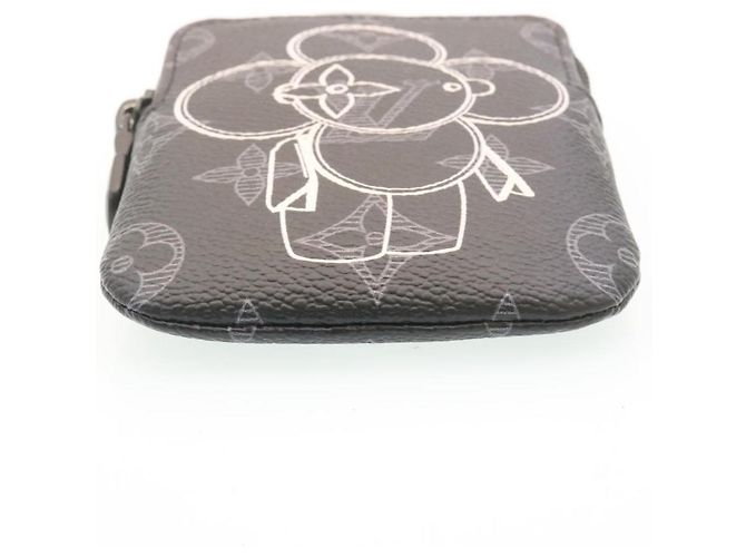 LOUIS VUITTON Vivienne Zip Pouch Pop-up store solo Nero M62895 LV Auth lc054 - vista 6