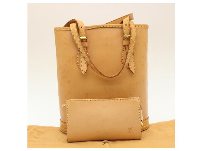 LOUIS VUITTON Nomad Bucket PM Umhängetasche Beige M85001 LV Auth hs790 - Ansicht 12