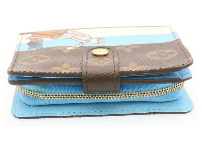 LOUIS VUITTON Monogram novio Cartera compacta con cremallera M60036 LV Auth ar6374 Monograma - vista 4