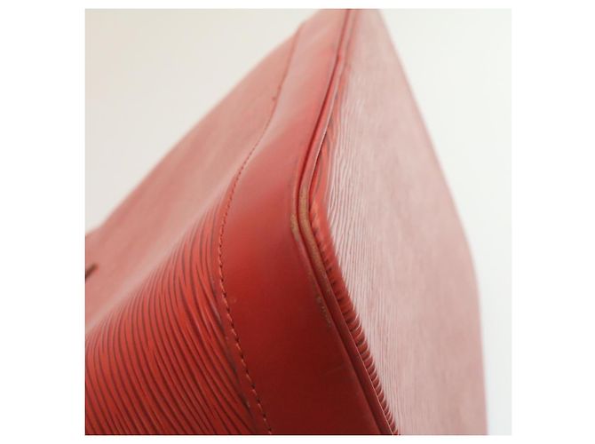 LOUIS VUITTON Borsa a mano Epi Alma Rosso M52147 LV Aut pt556 - vista 14