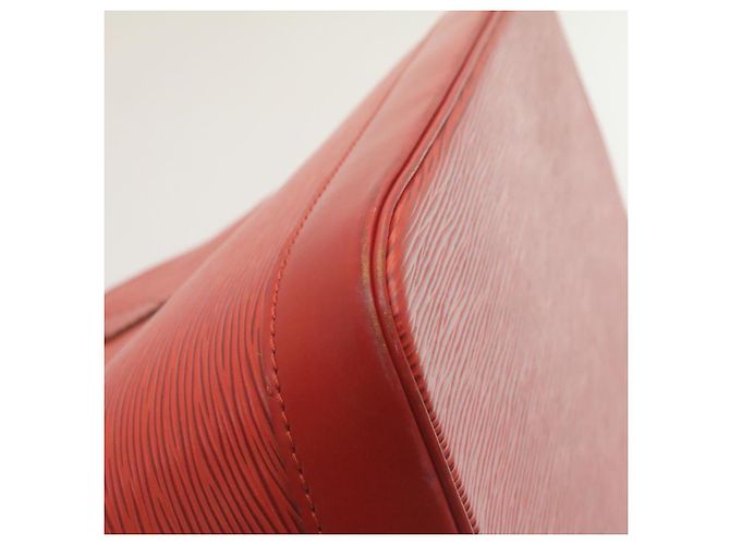 LOUIS VUITTON Borsa a mano Epi Alma Rosso M52147 LV Aut pt556 - vista 16