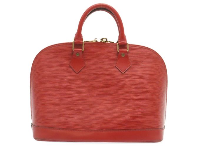 LOUIS VUITTON Borsa a mano Epi Alma Rosso M52147 LV Aut pt556 - vista 2