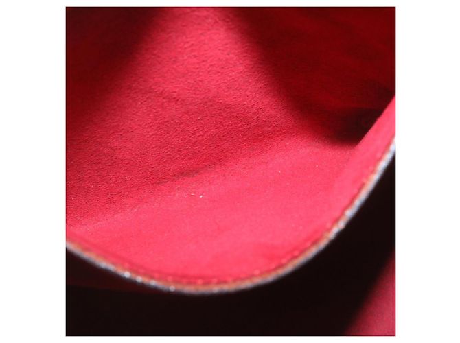LOUIS VUITTON Borsa a mano Epi Alma Rosso M52147 LV Aut pt556 - vista 22