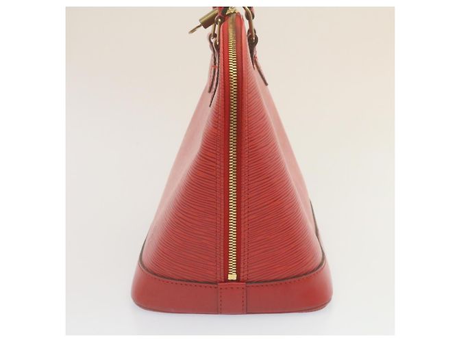 LOUIS VUITTON Borsa a mano Epi Alma Rosso M52147 LV Aut pt556 - vista 3