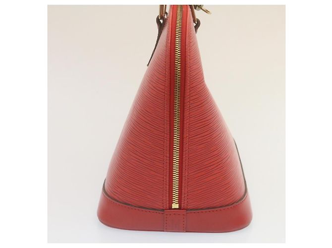 LOUIS VUITTON Borsa a mano Epi Alma Rosso M52147 LV Aut pt556 - vista 4