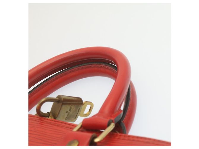 LOUIS VUITTON Borsa a mano Epi Alma Rosso M52147 LV Aut pt556 - vista 8