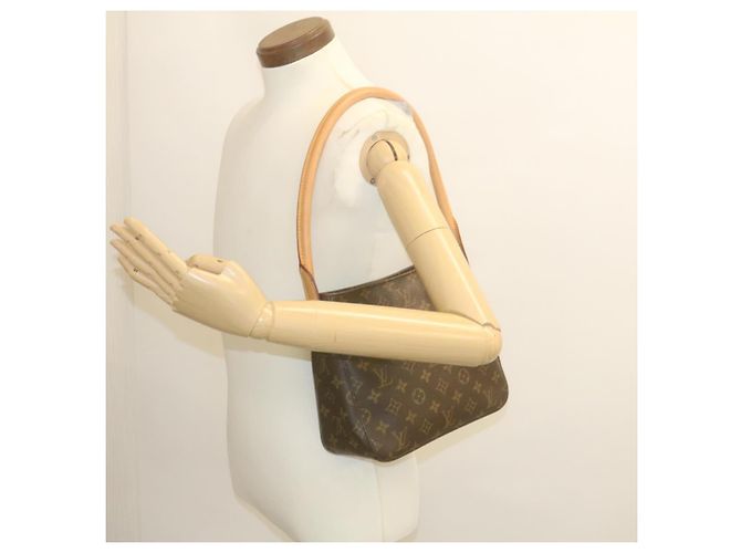 LOUIS VUITTON Borsa A Tracolla Monogram Looping MM M51146 LV Aut pt918 - vista 22