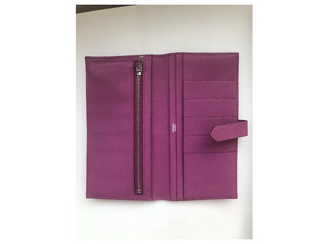 Hermès Béarn Purple - view 4