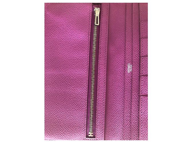 Hermès Béarn Purple - view 8