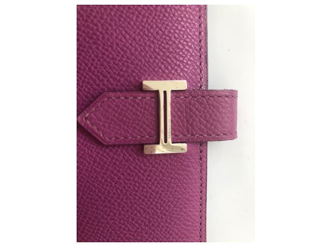 Hermès Béarn Purple - view 9