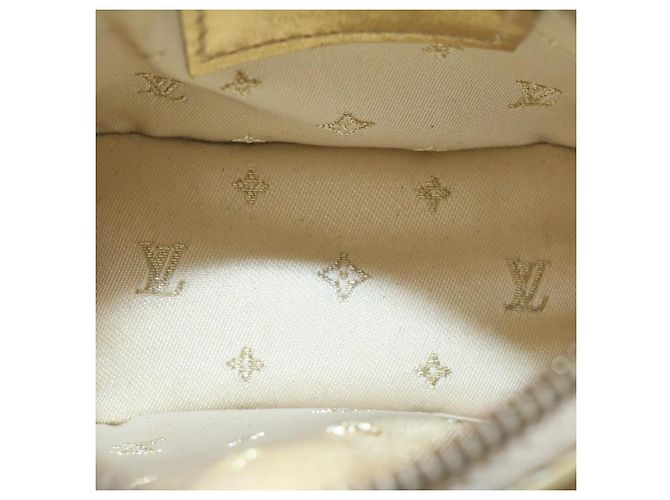 LOUIS VUITTON Portachiavi Suhari Mini Lockit Oro LV Auth 28895 D'oro - vista 10