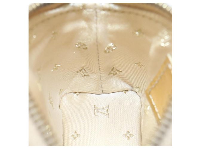 LOUIS VUITTON Portachiavi Suhari Mini Lockit Oro LV Auth 28895 D'oro - vista 11