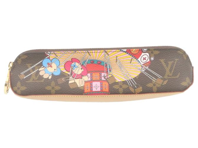 LOUIS VUITTON Monogram Vivienne Trousse Elizabeth Pen Case GI0552 LV Auth ni122 - vue 13