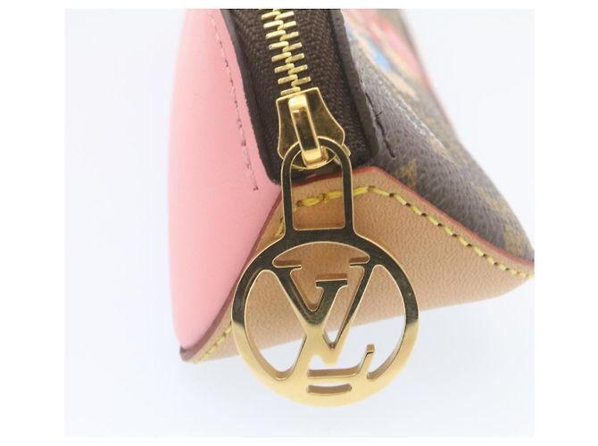 LOUIS VUITTON Monogram Vivienne Trousse Elizabeth Pen Case GI0552 LV Auth ni122 - vue 9
