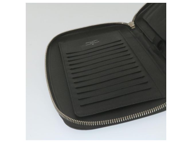LOUIS VUITTON Organizer Atholl Custodia da viaggio nera M63042 LV Auth hs921 Nero - vista 10
